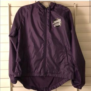 Santa Cruz Skateboard Rain Jacket